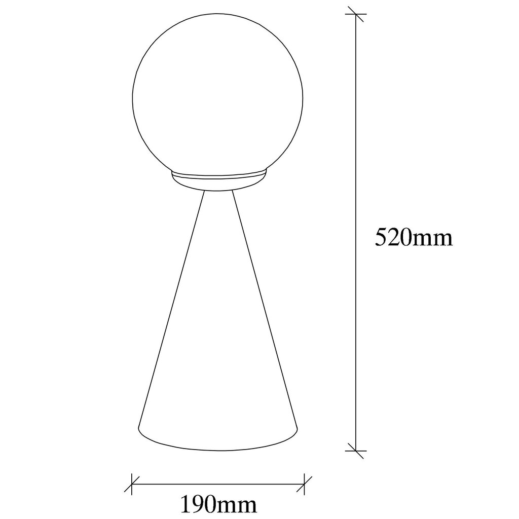 Galda lampa Gondol-5041 цена и информация | Galda lampas | 220.lv