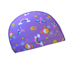 Шапочка для плавания RAS Princess (0-6 лет), фиолетовая цена и информация | Шапочки для плавания | 220.lv