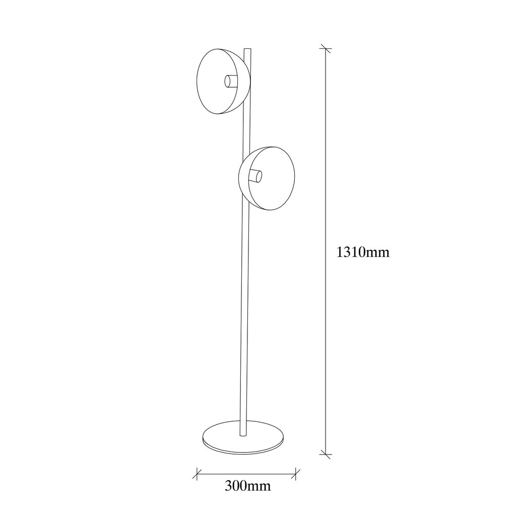 Stāvlampa Dram-4011 cena un informācija | Stāvlampas | 220.lv