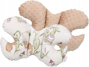 Anti-shock подушка для младенцев в форме бабочки Babymam, песочный, 24x35 cm цена и информация | Детские подушки, конверты, спальники | 220.lv