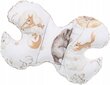 Anti-shock tauriņa formas spilvens mazuļiem Babymam, bēšs, 24x35 cm цена и информация | Spilveni, guļammaisi, konverti jaundzimušajiem | 220.lv