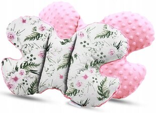 Anti-shock подушка для младенцев в форме бабочки Babymam, розовый, 24x35 cm цена и информация | Детские подушки, конверты, спальники | 220.lv