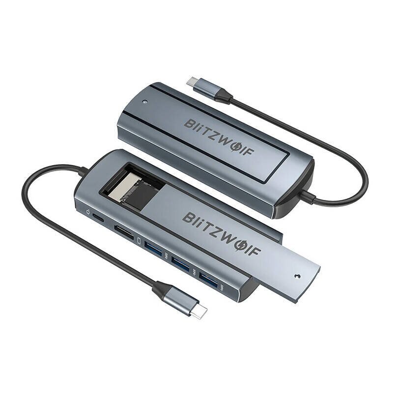 Blitzwolf BW-Neo TH13 цена и информация | Adapteri un USB centrmezgli | 220.lv