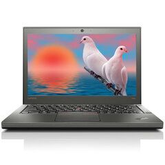 Lenovo ThinkPad X260 12.5 1366x768 i5-6200U 16GB 128SSD WIN10Pro RENEW цена и информация | Ноутбуки | 220.lv