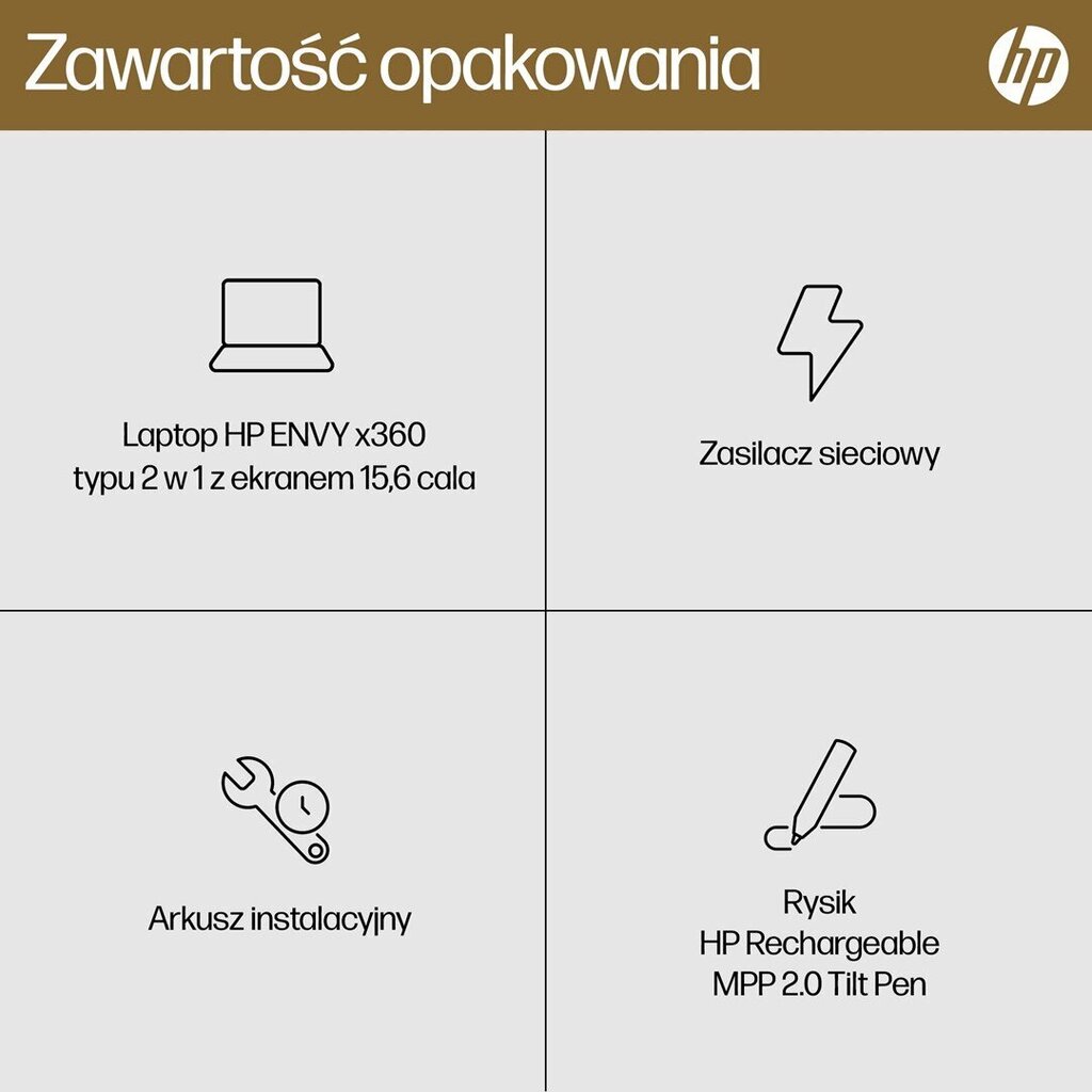 HP Envy x360 15-fh0006nw цена и информация | Portatīvie datori | 220.lv