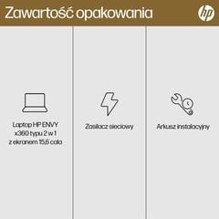 HP Envy x360 15-fh0006nw cena un informācija | Portatīvie datori | 220.lv