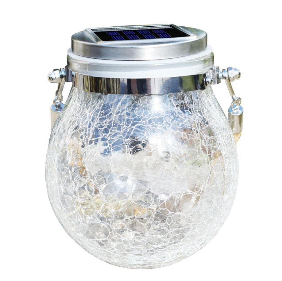 Āra LED lampa Garden Solar Lantern, balta cena un informācija | Āra apgaismojums | 220.lv