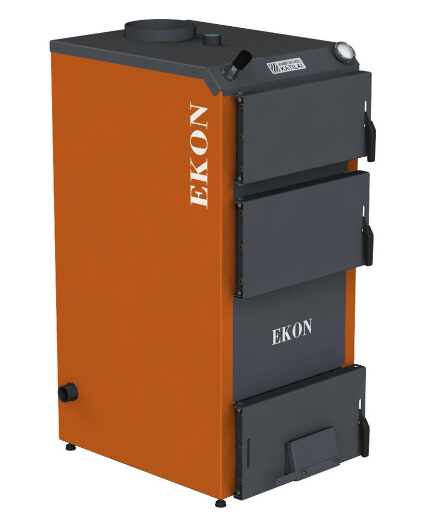 Cietā kurināmā katls Ekon 13 kW EUR114965 цена и информация | Apkures katli, akumulācijas tvertnes | 220.lv