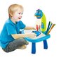 Daudzfunkcionāls zīmēšanas projektors Blue Dinosaur cena un informācija | Attīstošās rotaļlietas | 220.lv