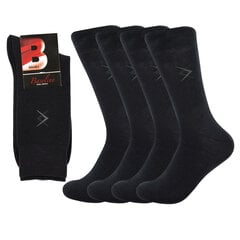 Мужские носки Bisoks 12347 серые, 4 пары цена и информация | Мужские носки | 220.lv