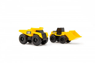 Rotaļu celtnis ar transportlīdzekļiem Cat Little Machines Ground Crew, 83195 cena un informācija | Rotaļlietas zēniem | 220.lv