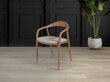 Krēsls Kalune Design Albero 73, brūns/smilškrāsas цена и информация | Virtuves un ēdamistabas krēsli | 220.lv