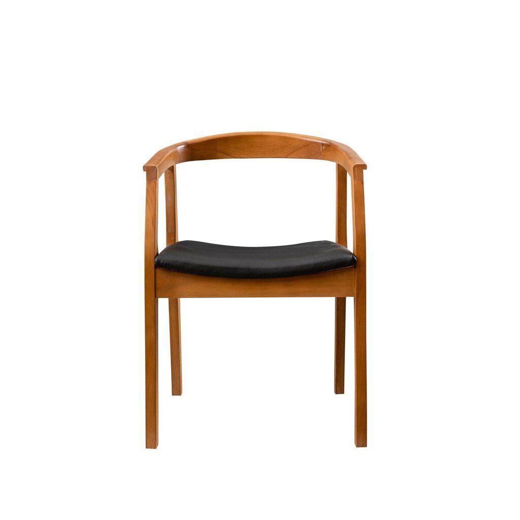 Krēsls Kalune Design Albero44, brūns/melns цена и информация | Virtuves un ēdamistabas krēsli | 220.lv