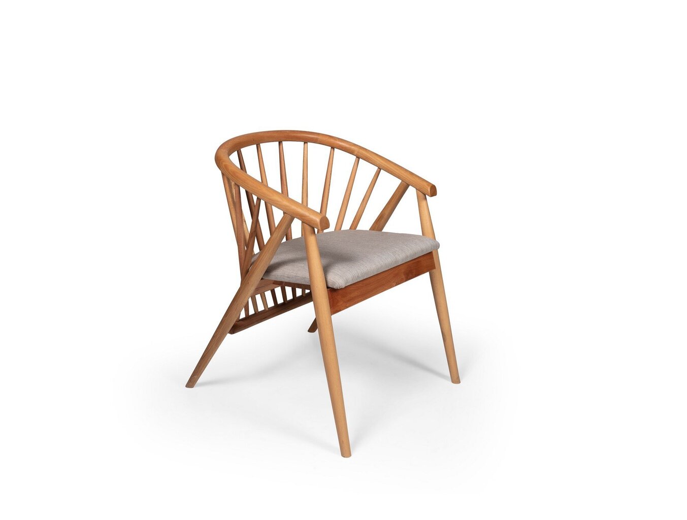 Krēsls Kalune Design Rizoma, brūns cena un informācija | Virtuves un ēdamistabas krēsli | 220.lv