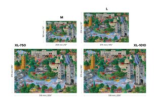 Koka puzle ar figūrām Wooden City Londona, 750 d. цена и информация | Пазлы | 220.lv