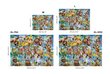 Koka puzle ar figūrām Wooden City Pastkartes ar dzīvniekiem, 200 d. цена и информация | Puzles, 3D puzles | 220.lv