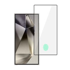 Закаленное стекло HARD Full Glue 5D для SAMSUNG GALAXY S24 ULTRA BLACK (с разблокировкой по отпечатку пальца) цена и информация | Защитные пленки для телефонов | 220.lv