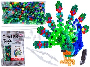 Gludināmo pērlīšu radošais komplekts 3D Dk, 485 gab. cena un informācija | Attīstošās rotaļlietas | 220.lv