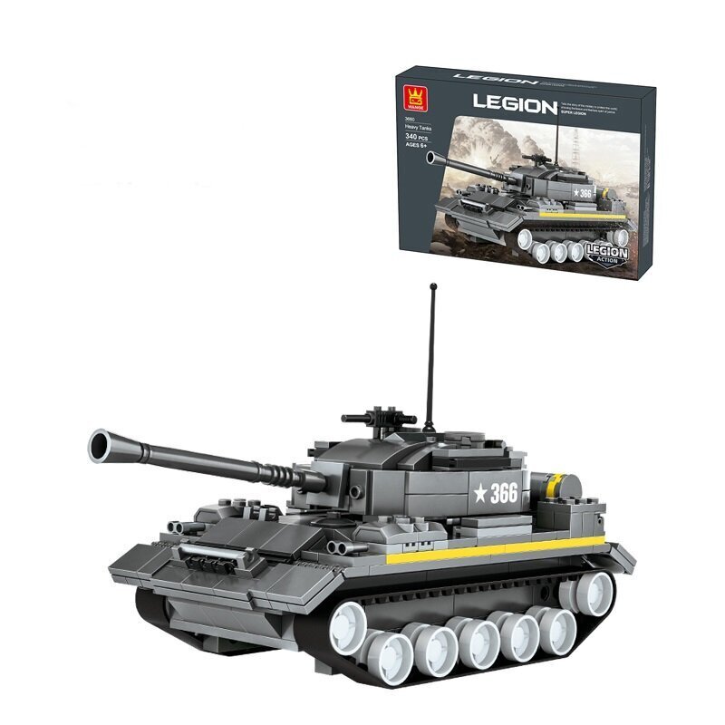 Konstruktors Legion Bruņu tanks, 340 d. цена и информация | Konstruktori | 220.lv