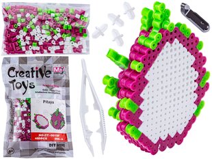 Gludināmo pērlīšu radošais komplekts 3D Dk, 480 gab. cena un informācija | Attīstošās rotaļlietas | 220.lv