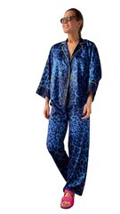 Pidžama sievietēm Victoria, zila cena un informācija | Naktskrekli, pidžamas | 220.lv