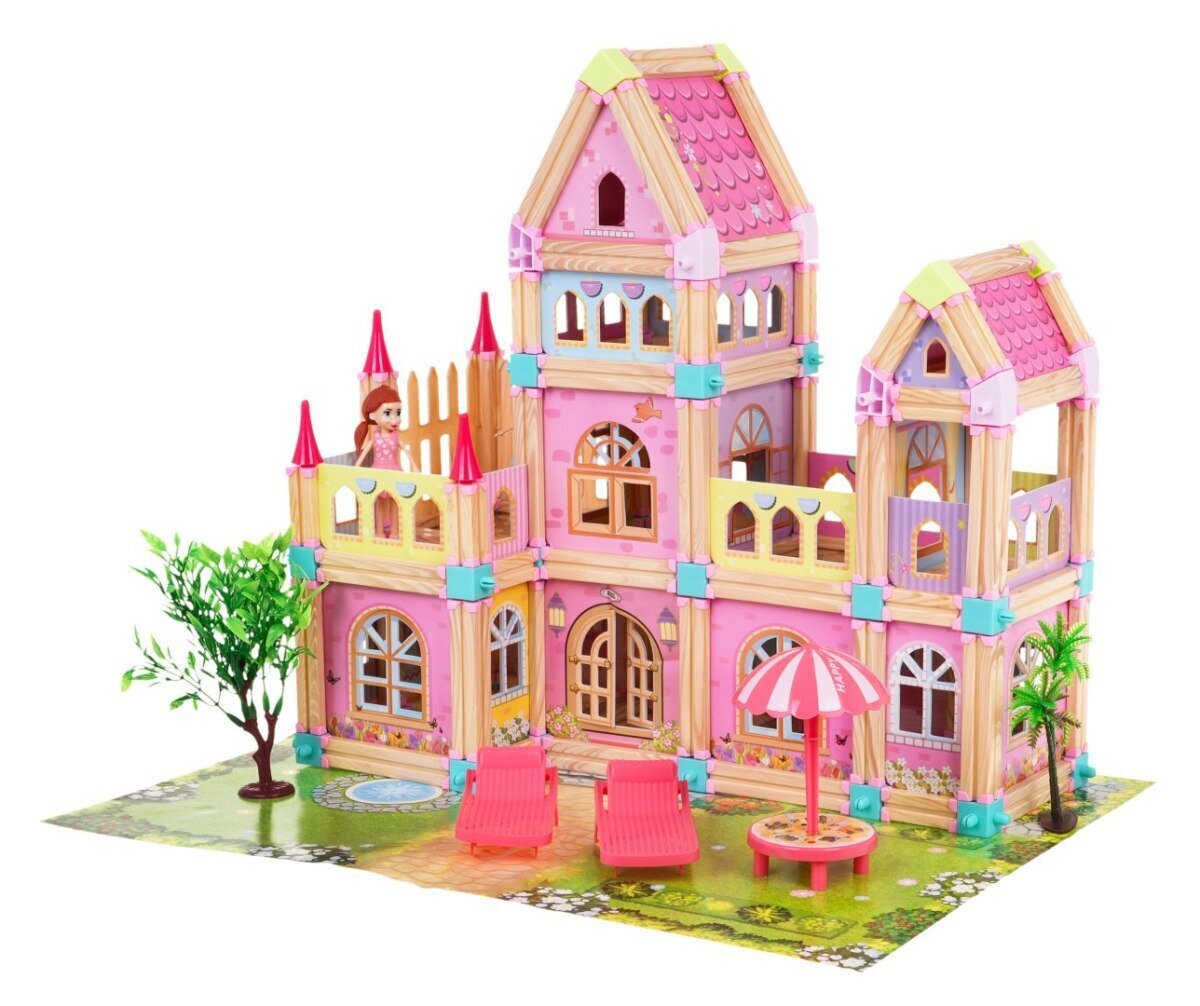 Koka kluču komplekts - leļļu namiņš ar aksesuāriem цена и информация | Rotaļlietas meitenēm | 220.lv