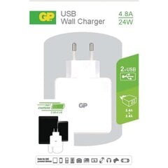 USB lādētājs GP WA41 4.8A 24W cena un informācija | GP Mobilie telefoni, planšetdatori, Foto | 220.lv