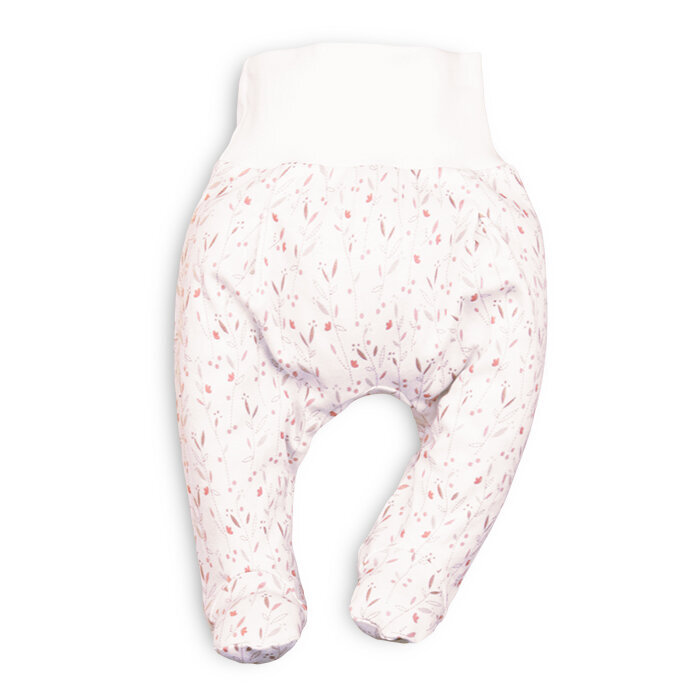 Komplekts meitenei Nini BB-15, balts/rozā cena un informācija | Apģērbu komplekti jaundzimušajiem | 220.lv
