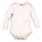 Komplekts meitenei Nini BB-16, balts/rozā цена и информация | Apģērbu komplekti jaundzimušajiem | 220.lv