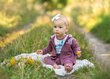 Komplekts meitenei Nini BB-22, balts/violets цена и информация | Apģērbu komplekti jaundzimušajiem | 220.lv