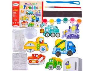 Radošs komplekts Color Day Trucks cena un informācija | Attīstošās rotaļlietas | 220.lv