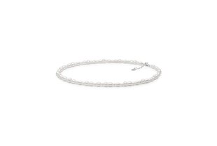 Stella jewelry sudraba kaklarota sievietēm ar pērlēm 234-116C cena un informācija | Kaklarotas | 220.lv