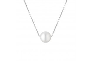 Stella jewelry sudraba kaklarota sievietēm ar pērlēm MS21257P cena un informācija | Kaklarotas | 220.lv