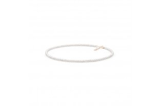 Stella jewelry sudraba kaklarota sievietēm ar pērlēm PRFORW445-C cena un informācija | Kaklarotas | 220.lv
