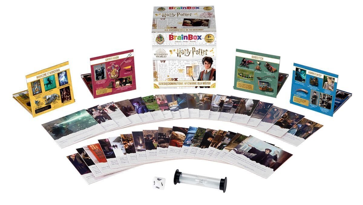 Atmiņas spēle Brainbox Harijs Poters cena un informācija | Galda spēles | 220.lv