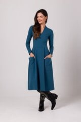 Sieviešu kleita B266 tumši zils L cena un informācija | Kleitas | 220.lv