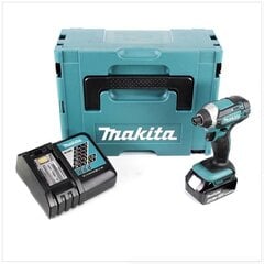 Аккумуляторный ударный гайковерт Makita 18 В с аккумулятором цена и информация | Шуруповерты, дрели | 220.lv