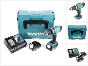 Аккумуляторный ударный гайковерт Makita 18 В с аккумулятором цена и информация | Шуруповерты, дрели | 220.lv