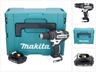 Аккумуляторный ударный гайковерт Makita 18 В с аккумулятором цена и информация | Шуруповерты, дрели | 220.lv