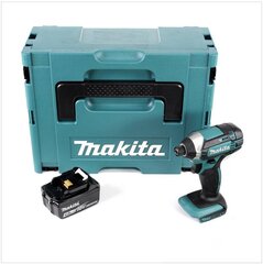 Аккумуляторный ударный гайковерт Makita 18 В с аккумулятором цена и информация | Шуруповерты, дрели | 220.lv