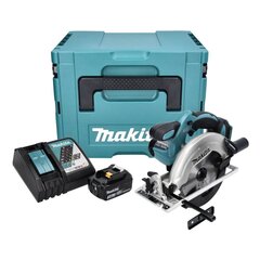 Аккумуляторная ручная дисковая пила Makita 18 В с аккумулятором цена и информация | Пилы, циркулярные станки | 220.lv