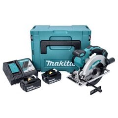 Аккумуляторная ручная дисковая пила Makita 18 В с аккумулятором цена и информация | Пилы, циркулярные станки | 220.lv