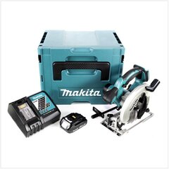 Аккумуляторная ручная дисковая пила Makita 18 В с аккумулятором цена и информация | Пилы, циркулярные станки | 220.lv