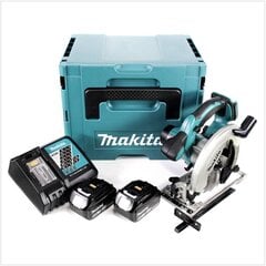 Аккумуляторная ручная дисковая пила Makita 18 В с аккумулятором цена и информация | Пилы, циркулярные станки | 220.lv