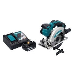 Аккумуляторная ручная дисковая пила Makita 18 В с аккумулятором цена и информация | Пилы, циркулярные станки | 220.lv