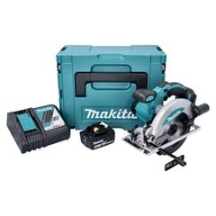 Аккумуляторная ручная дисковая пила Makita 18 В с аккумулятором цена и информация | Пилы, циркулярные станки | 220.lv