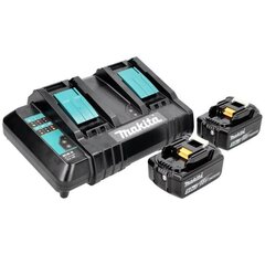 Зарядный набор Makita 18 В с двойным зарядным устройством цена и информация | Шуруповерты, дрели | 220.lv