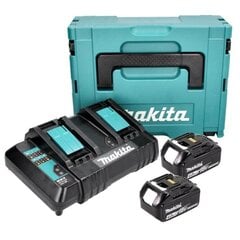 Зарядный набор Makita 18 В с двойным зарядным устройством цена и информация | Шуруповерты, дрели | 220.lv