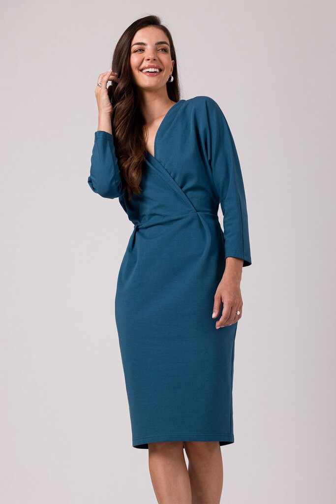 Sieviešu kleita B271 tumši zils L cena un informācija | Kleitas | 220.lv