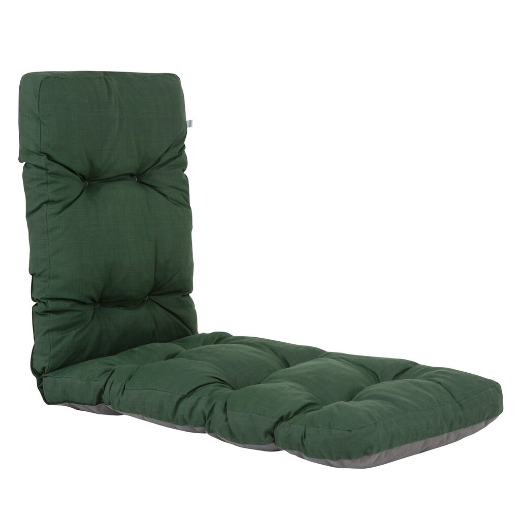Sauļošanās zviļņa krēsls Patio Tulon H024-32IB, zaļa cena un informācija | Krēslu paliktņi | 220.lv